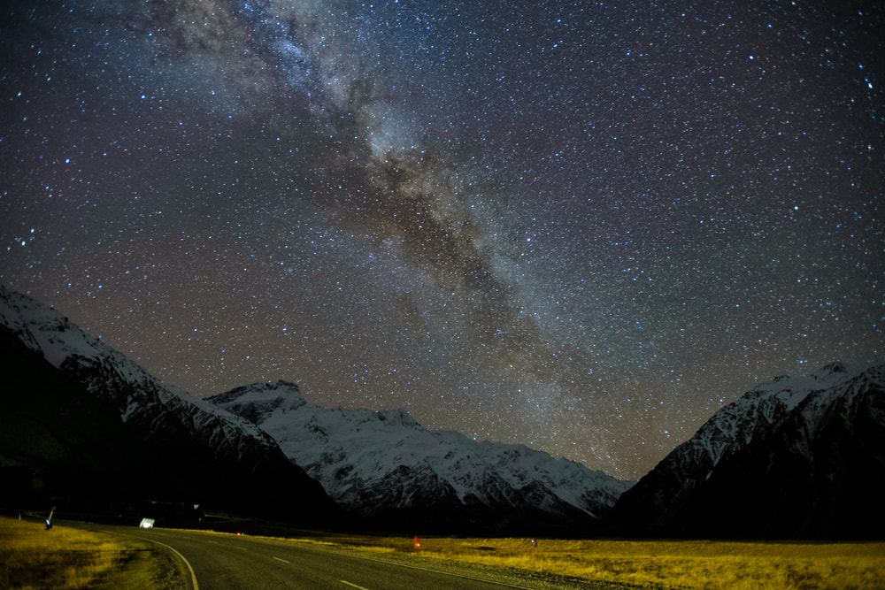 Starry Sky In New Zealand